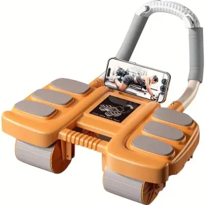 Automatic Rebound Ab Roller Wheel with Elbow Support