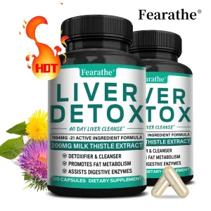 Liver Detox Supplement - 1104 Mg Per Serving - Detox, Cleanse